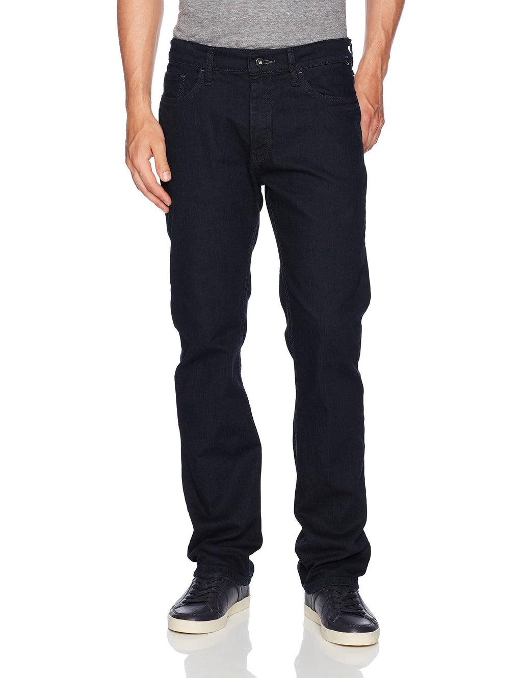 Dark Wash Straight Fit Jean W983
