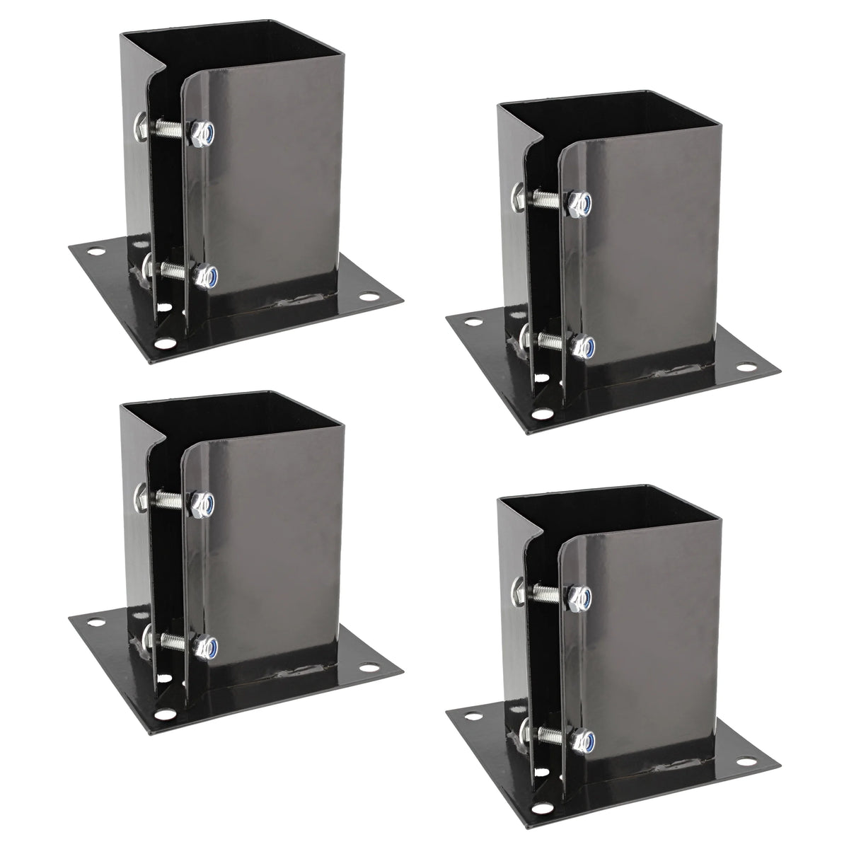 4x4 Post Anchor 4pk Bolt Down Post Base Wood Post Ground Anchor V3107