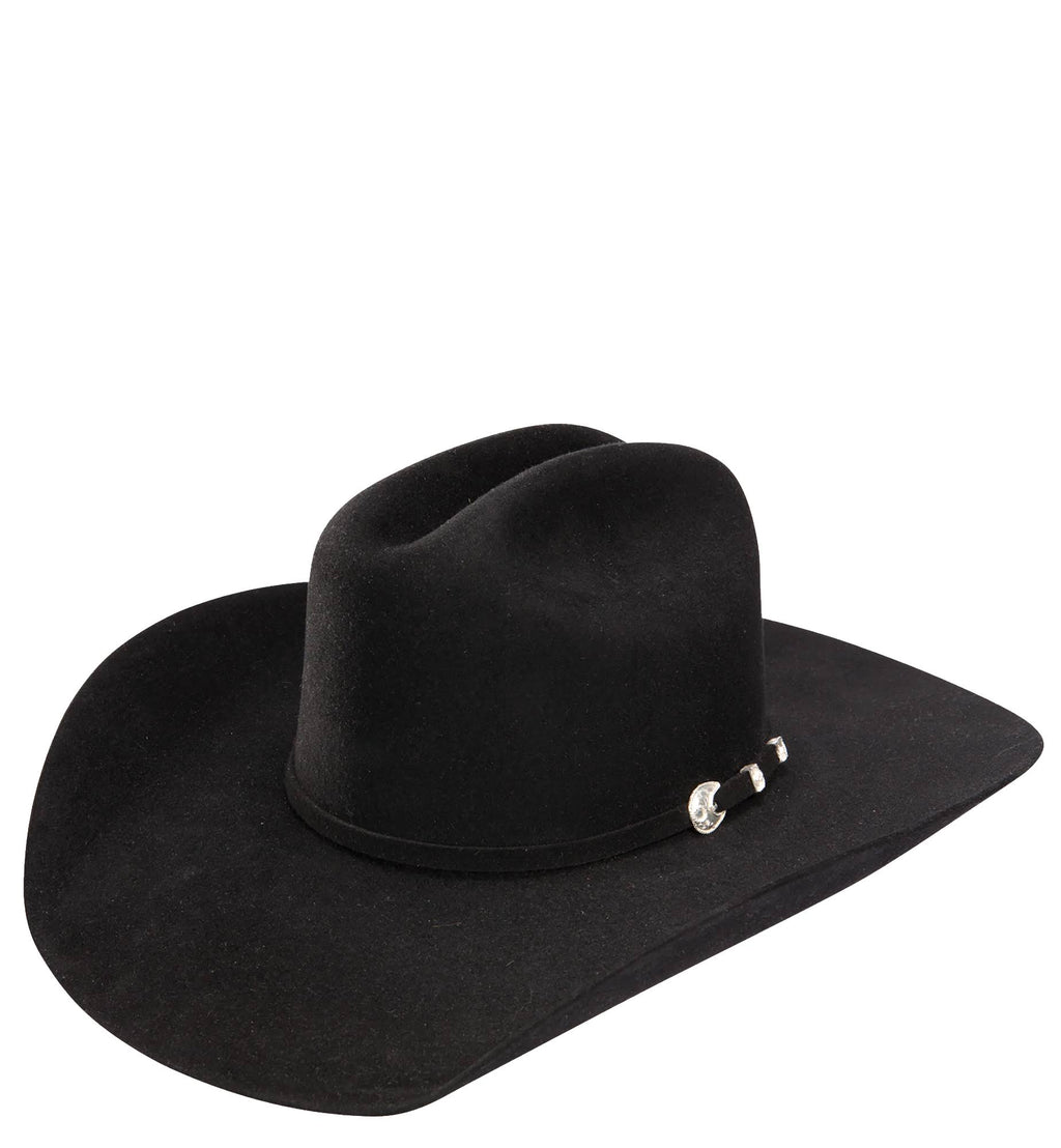 Black Buffalo Fur Hat T3568