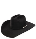 Black Buffalo Fur Hat T3568