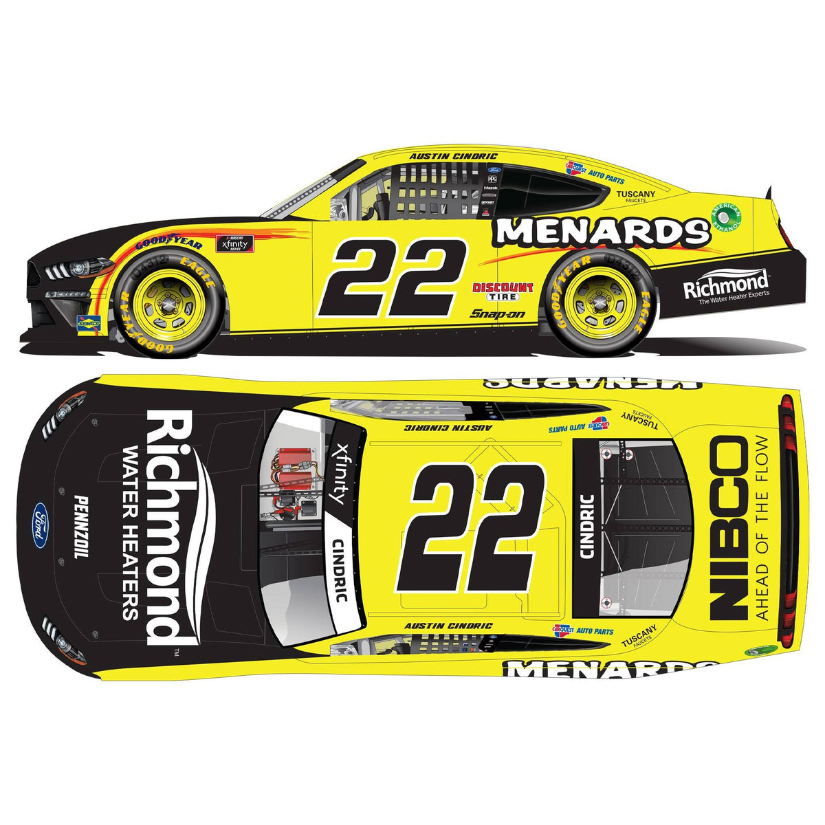 1:24 Die-Cast Ford Mustang E846