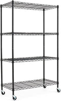 5-Shelf Adjustable Carbon Steel Wire Shelving Unit L62696