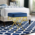 Velvet Vanity Stool M25501