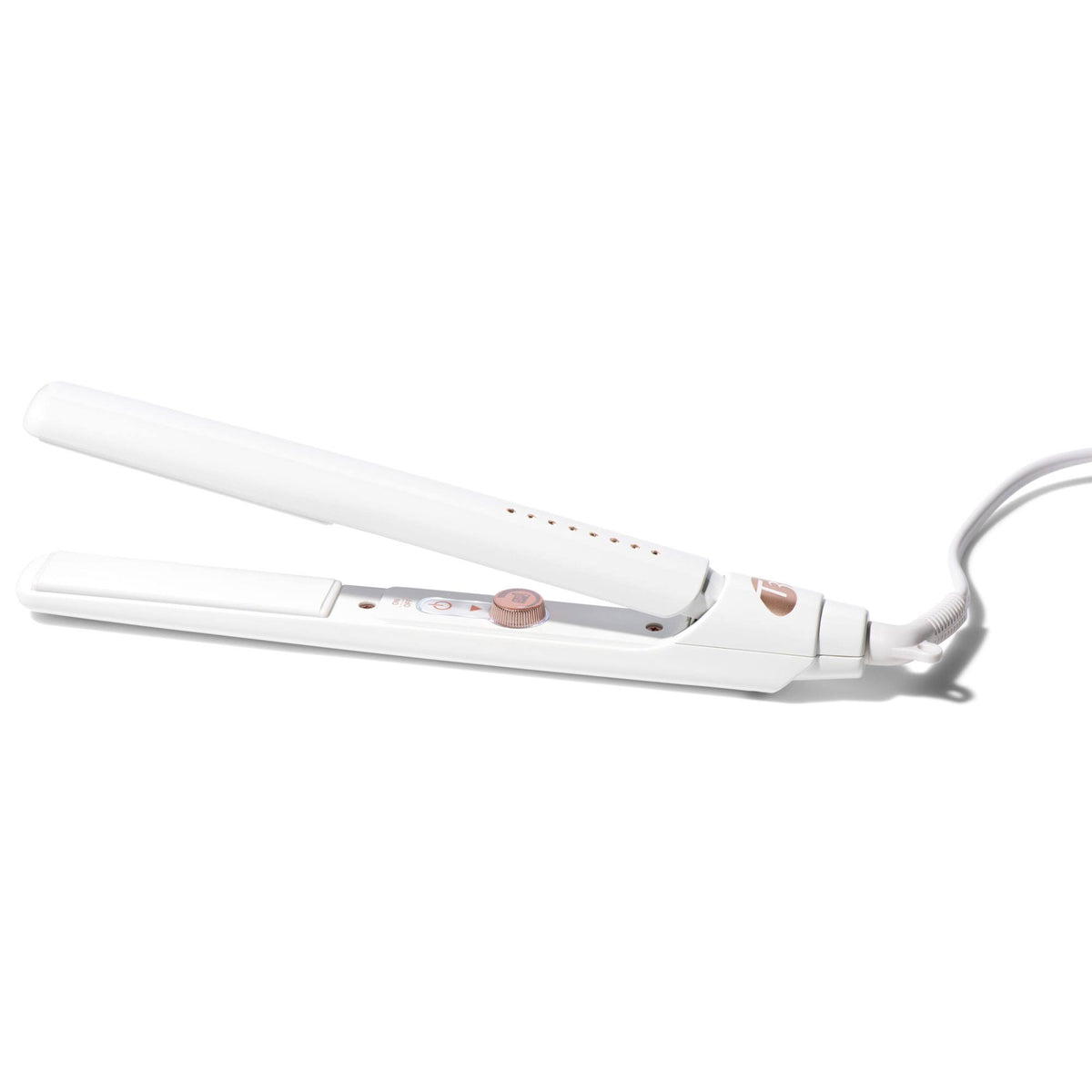White Straightening and Styling Iron K36636