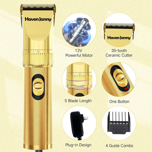 12V High Power Plug-in Dog Clippers J78562