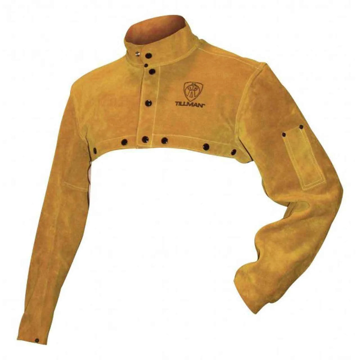 Bourbon Brown Side Split Cowhide Cape Sleeve 2X-Large S84725