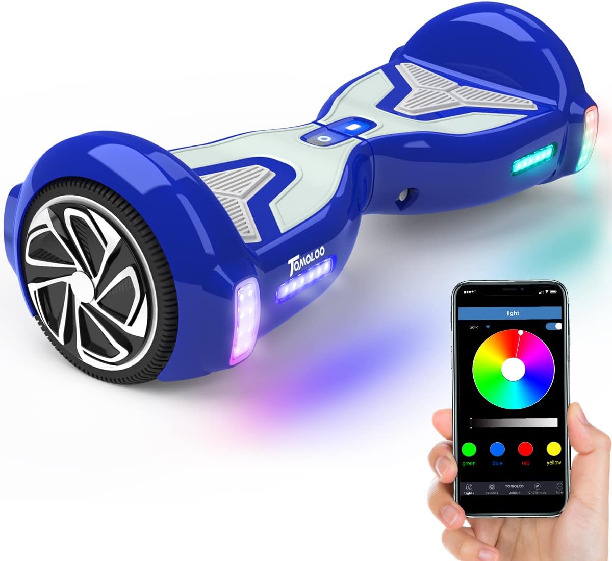 6.5" Wheel Self-Balancing Scooter with Bluetooth Speaker and LED Lights S89200