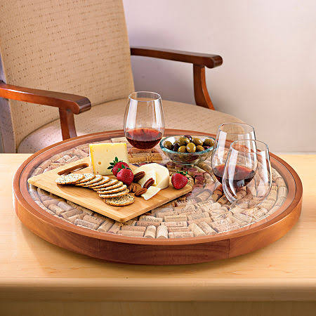 Wine Cork Lazy Susan Kit U562