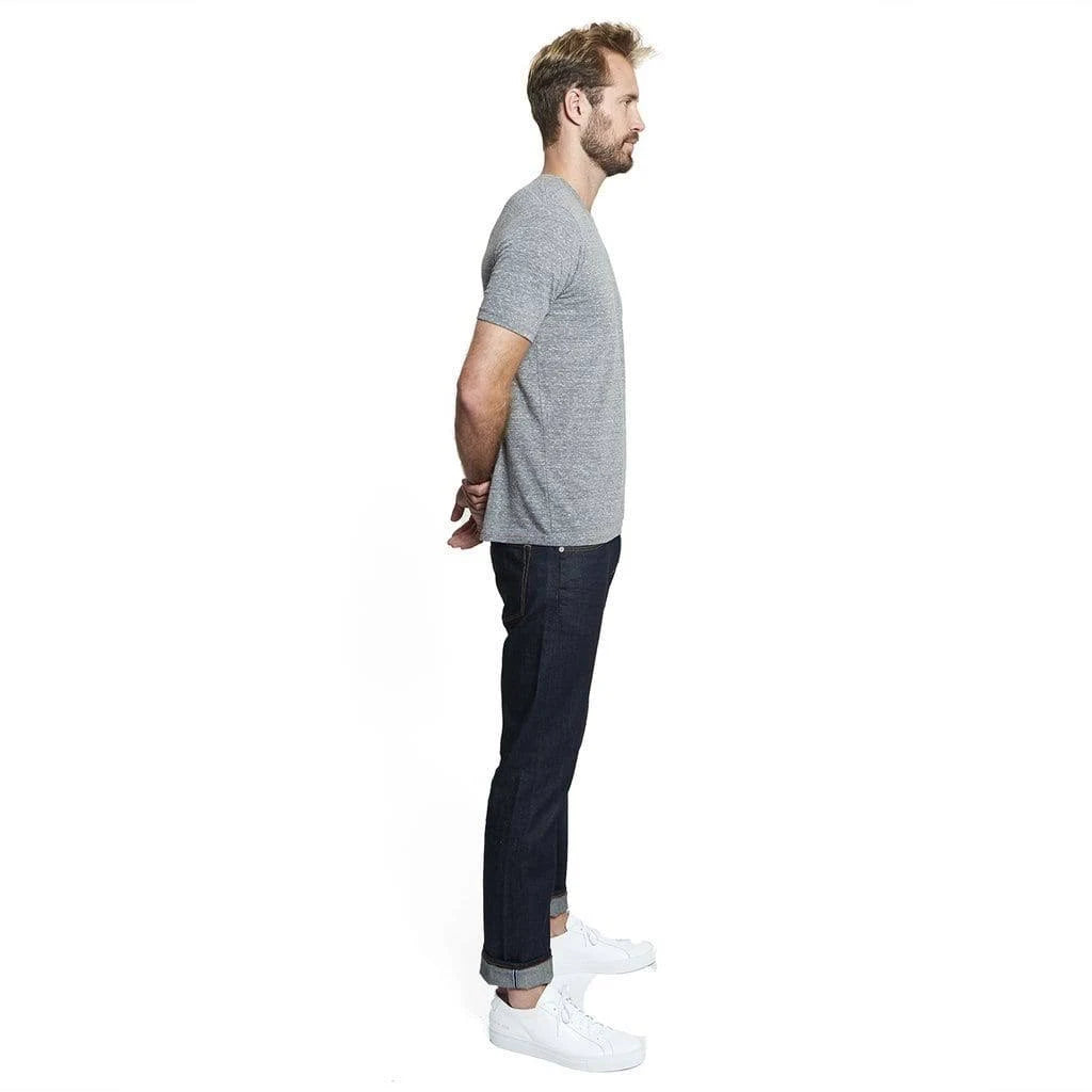 Black XXL Triblend Crew Y152044