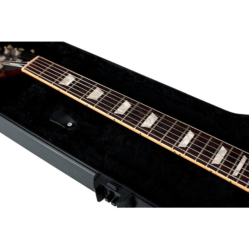Black Red Molded Guitar Case E72259