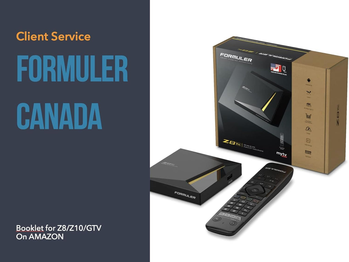 Pack of 2 Units Formuler Z10 pro max I67390