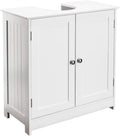 Free Standing Waterproof Wooden Bathroom Floor Cabinet with 2 Doors Q200