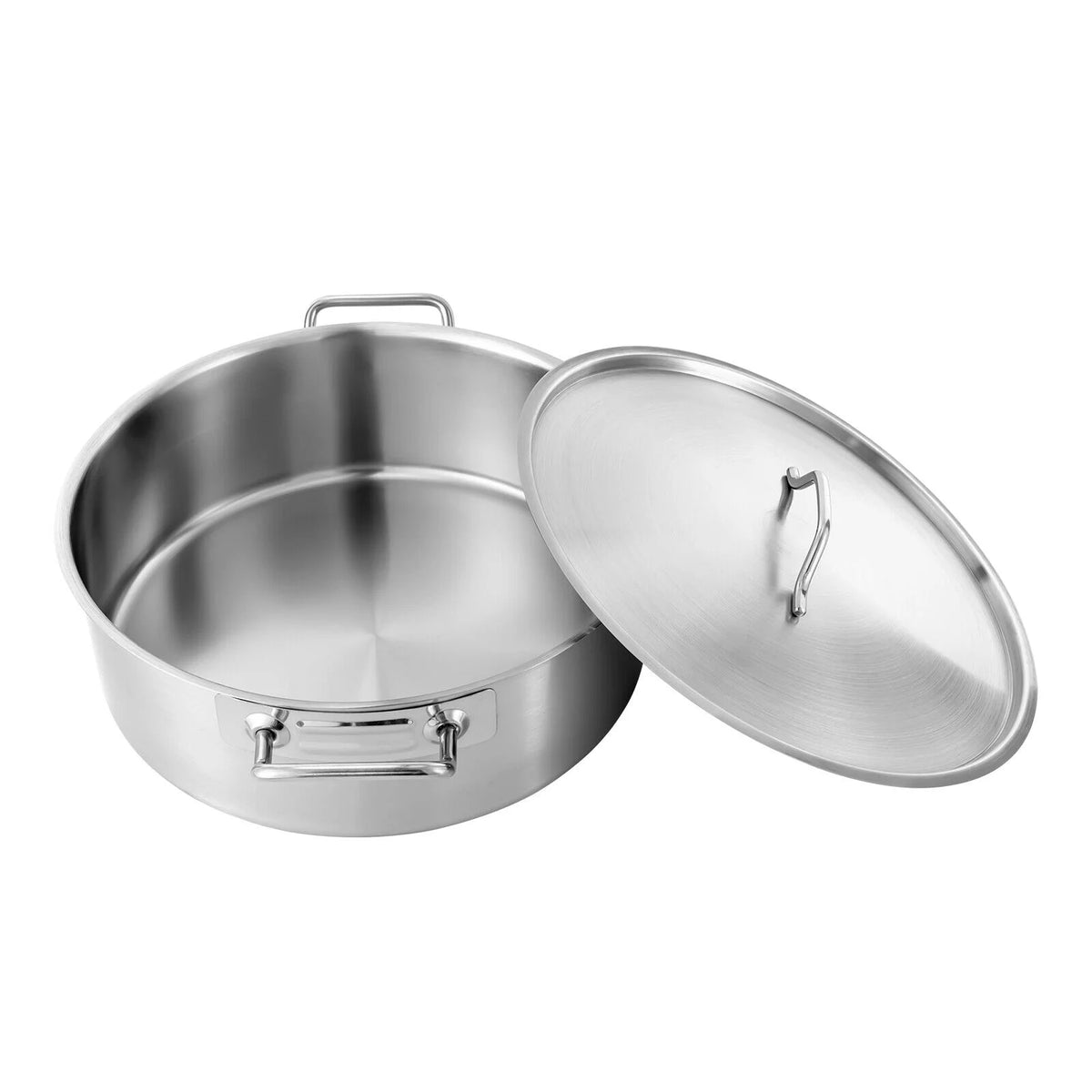 11 Quart Stainless Steel Stockpot with Lid W4201