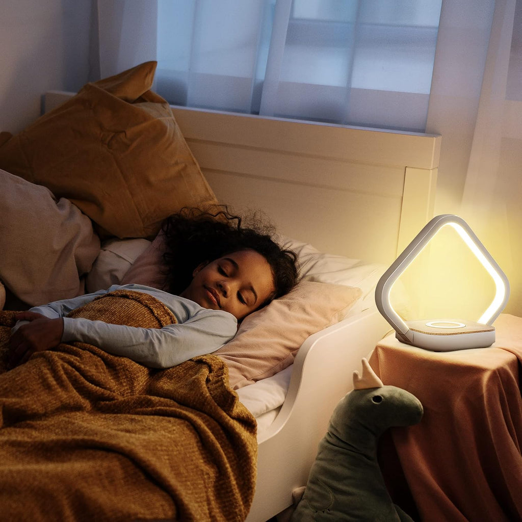 LED Bedside Lamp with Wireless Charger G766