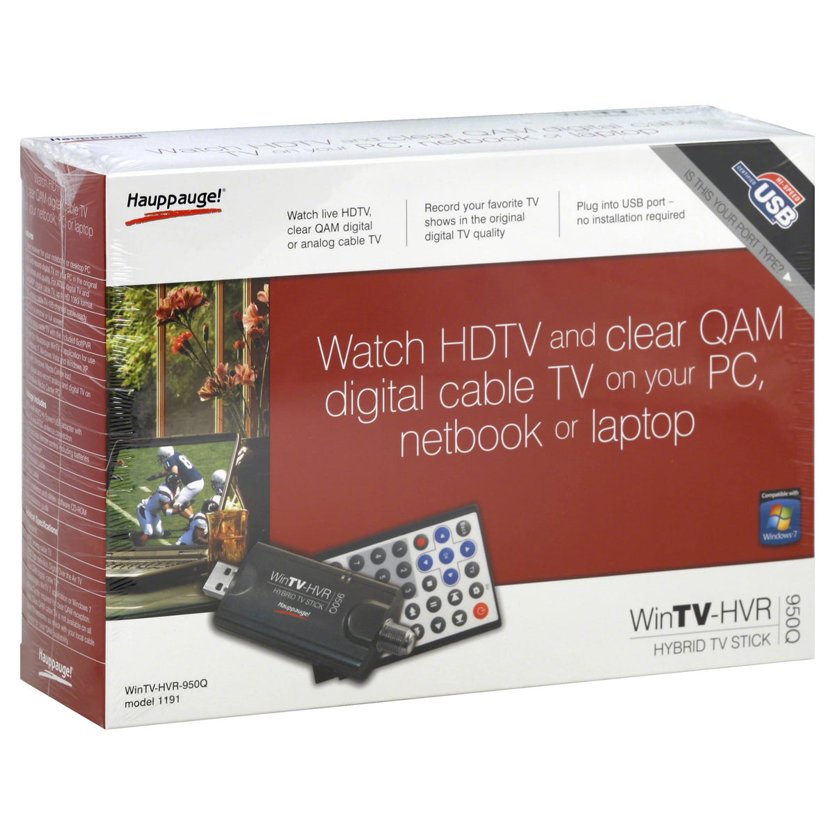 Digital Analog TV Tuner Video Capture Adapter USB 2.0 Y467710