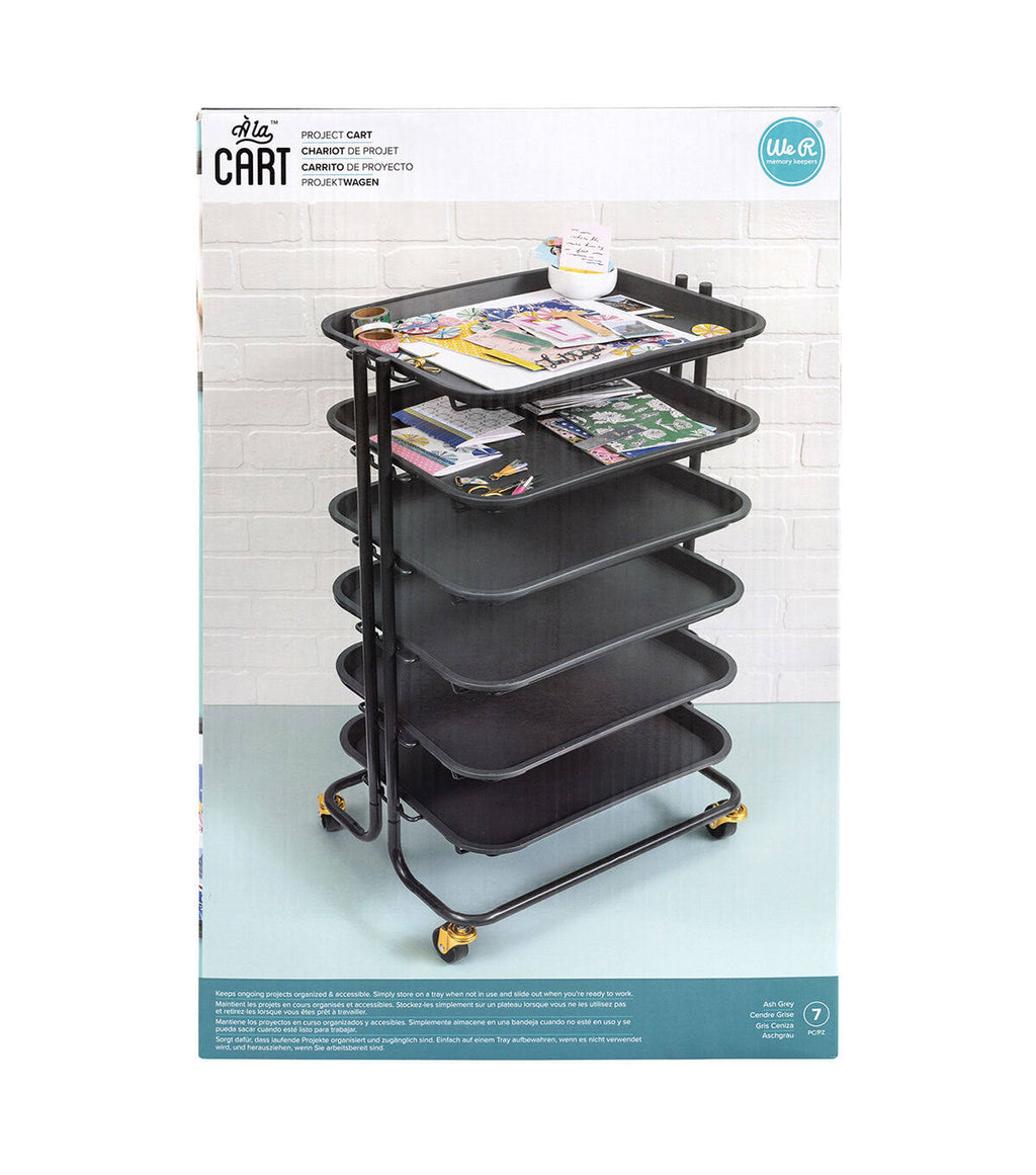 Project Cart with 6 Removable Trays J589584