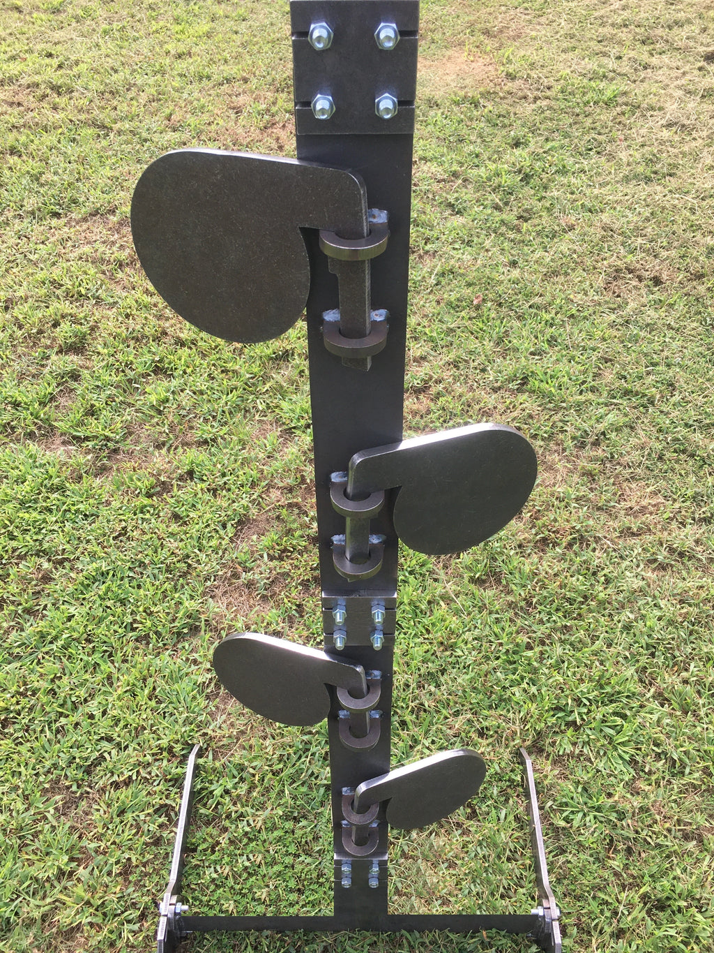 6ft Tall Steel Shooting Reactive Target with AR500 Paddles T66546