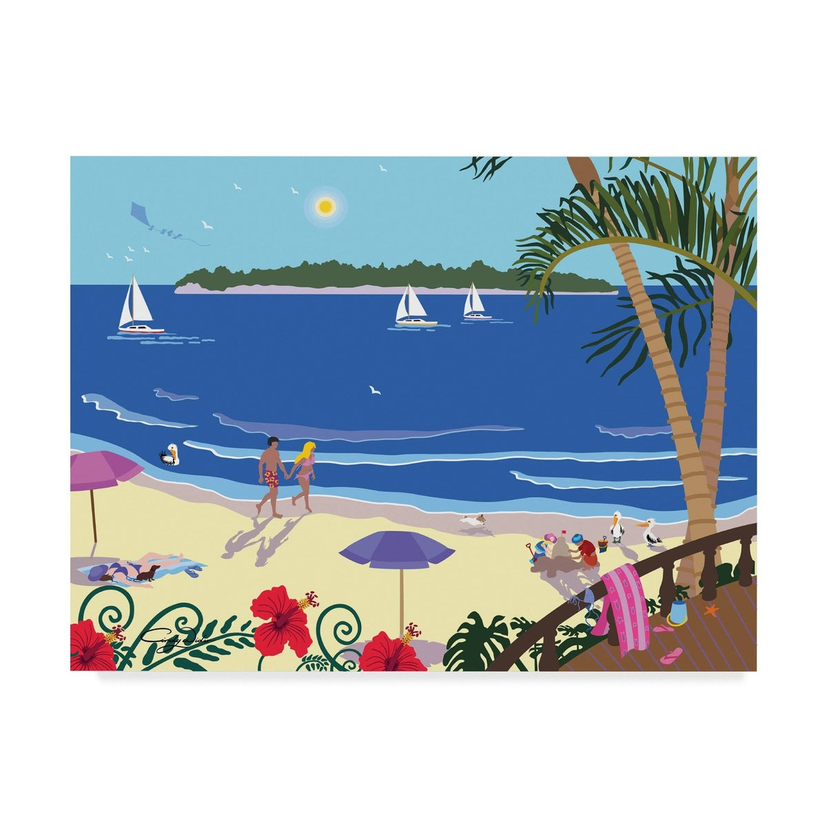 Down by The Seashore Art Z782974