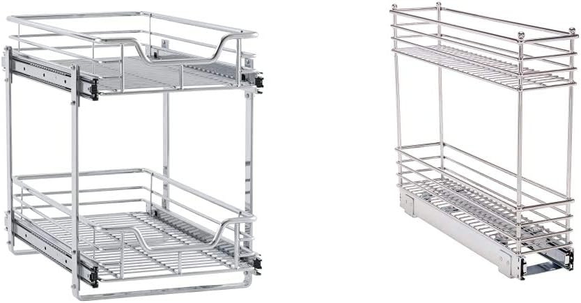 2-Tier Sliding Cabinet Organizer A59471