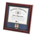 Police Officer Certificate of Achievement Frame D41606