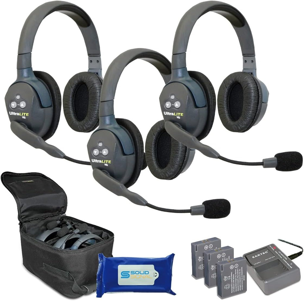 Full Duplex Wireless Headset Communication for 4 Users U989