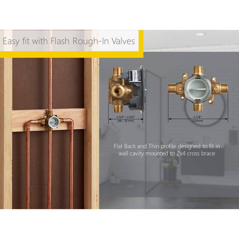 Polished Nickel Shower Faucet G499