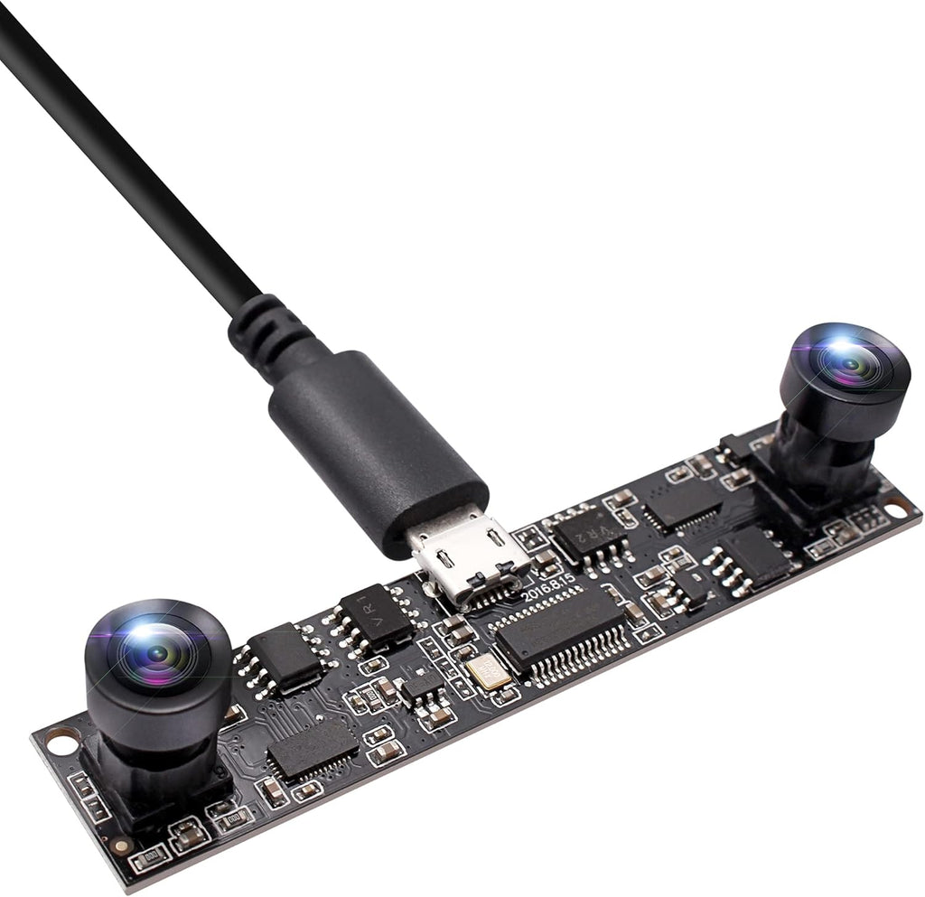 HD USB Dual Lens Synchronized Stereo Camera Board 960P USB 2.0 J491671