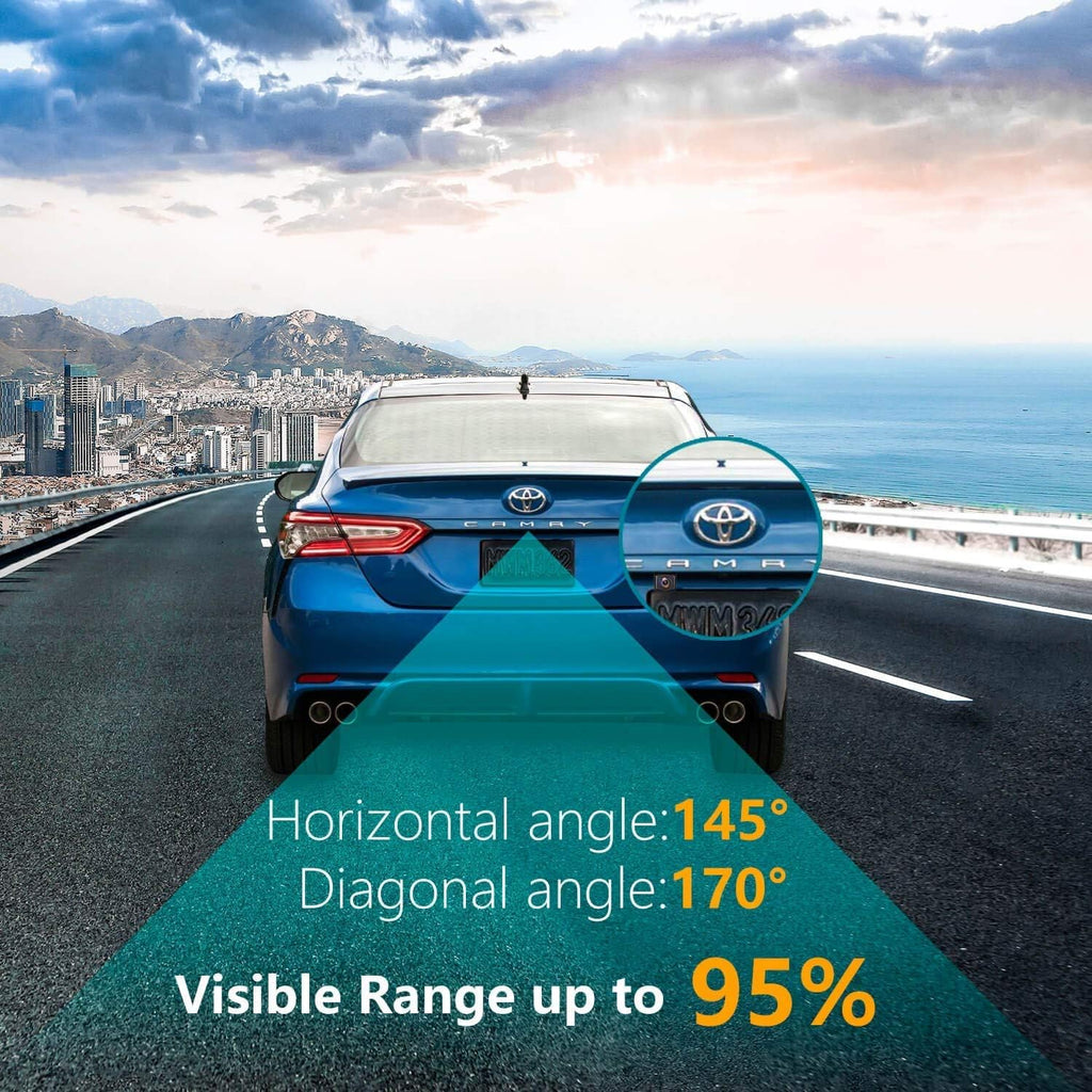 1280x720p Reversing Camera Integrated in Trunk Handle Rear View Backup Camera U401