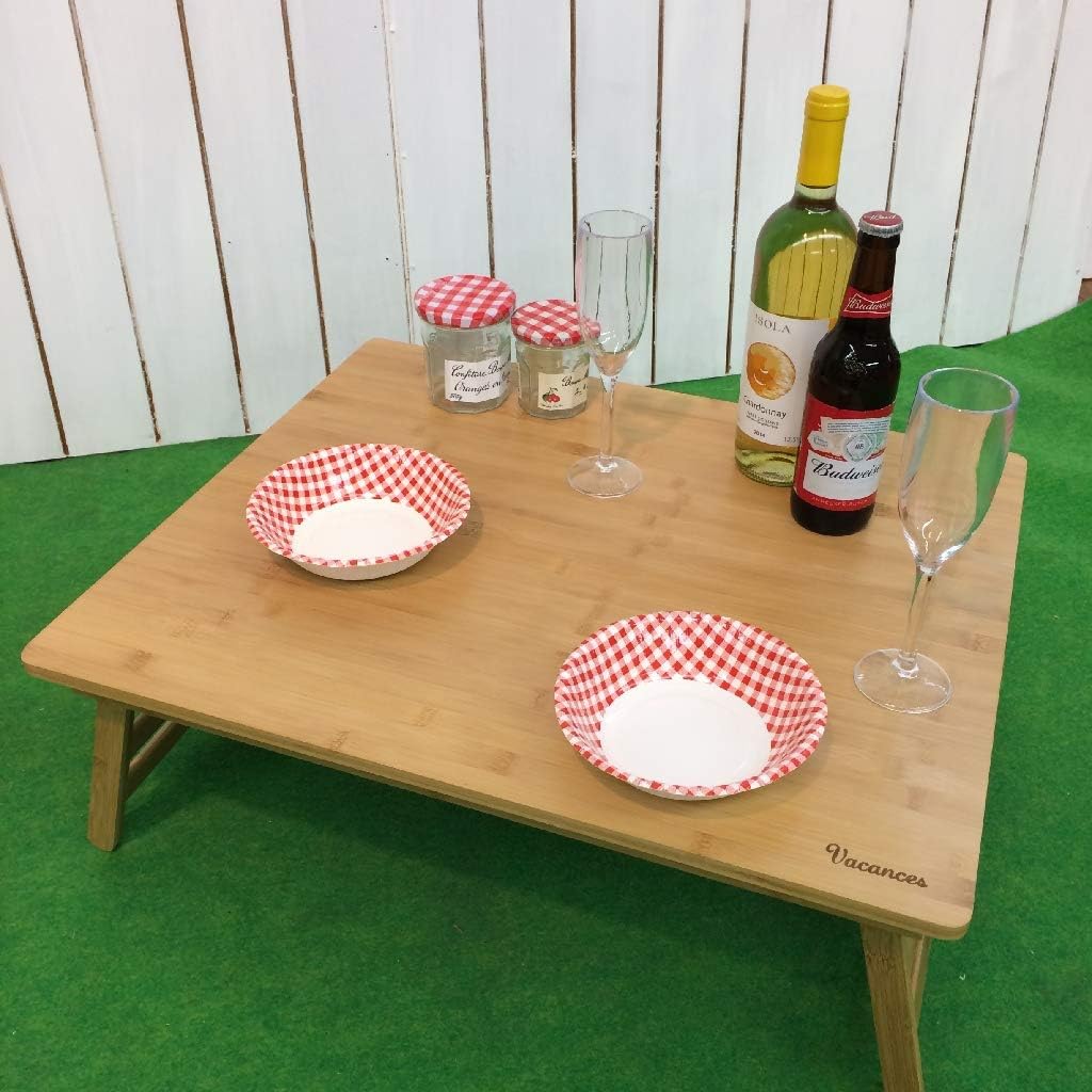 Foldable Bamboo Table Pack of 2 C334