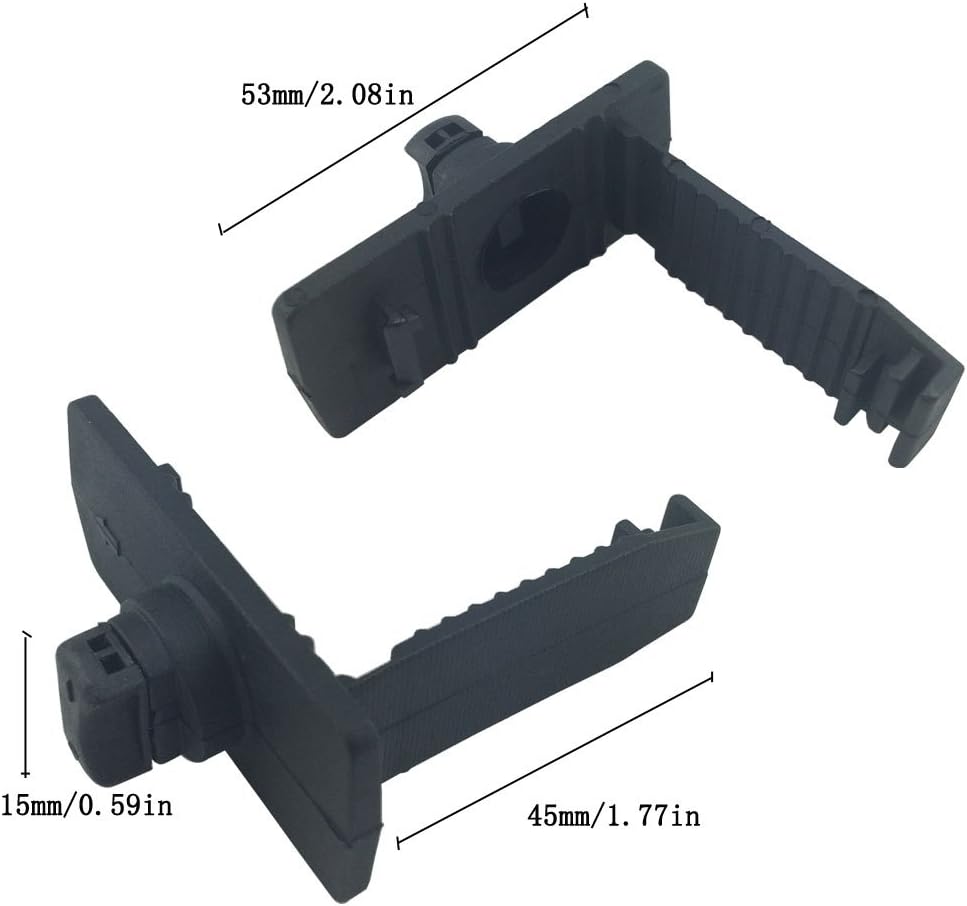 2 Car Mat Carpet Hold Down Retaining Clip Floor Grips Holder B6981