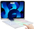 iPad Air 5th Generation Case with Keyboard 10.9 inch Backlit Rotating F2093