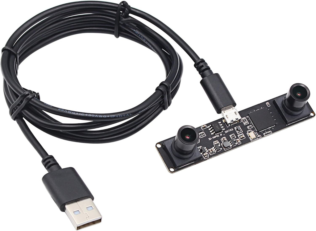 HD USB Dual Lens Synchronized Stereo Camera Board 960P USB 2.0 J491671