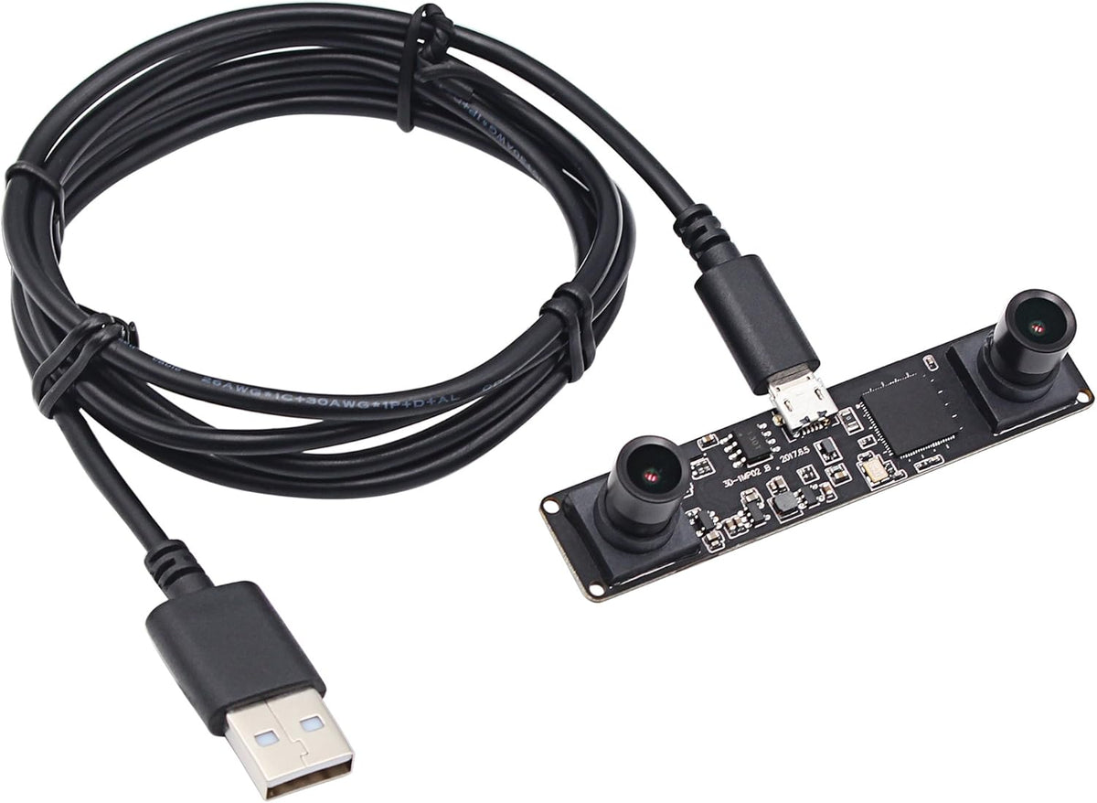 HD USB Dual Lens Synchronized Stereo Camera Board 960P USB 2.0 J491671