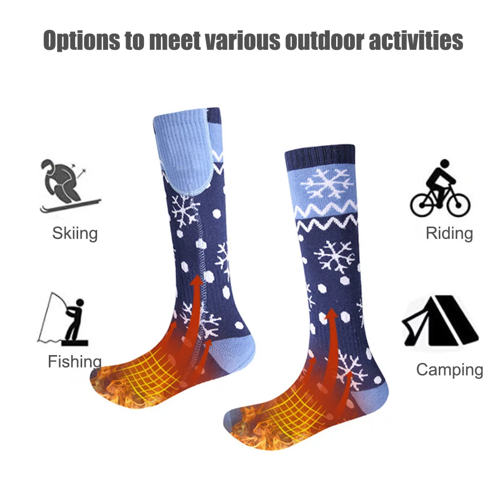 5000mAh Rechargeable Heated Socks F22593