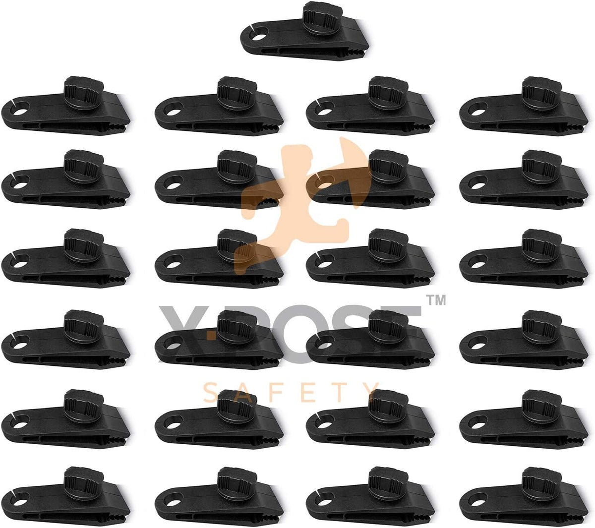 10 Pack Heavy Duty Reusable Tarp Clips Q47904