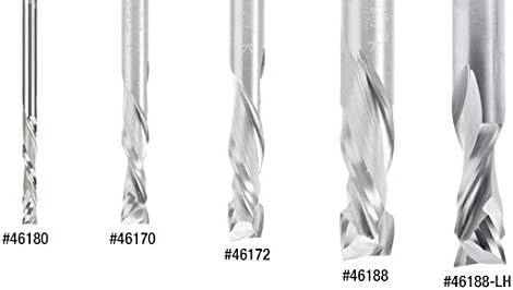 Solid Carbide Compression Spiral CNC Router Bit V1249