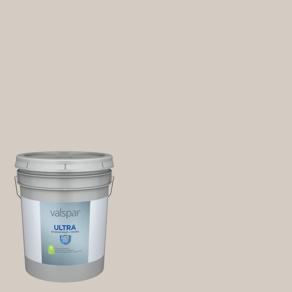 Semi-Gloss Agreeable Gray Interior Paint (5-Gallon) Y138