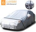 Waterproof All Weather Car Cover with Zipper I254769