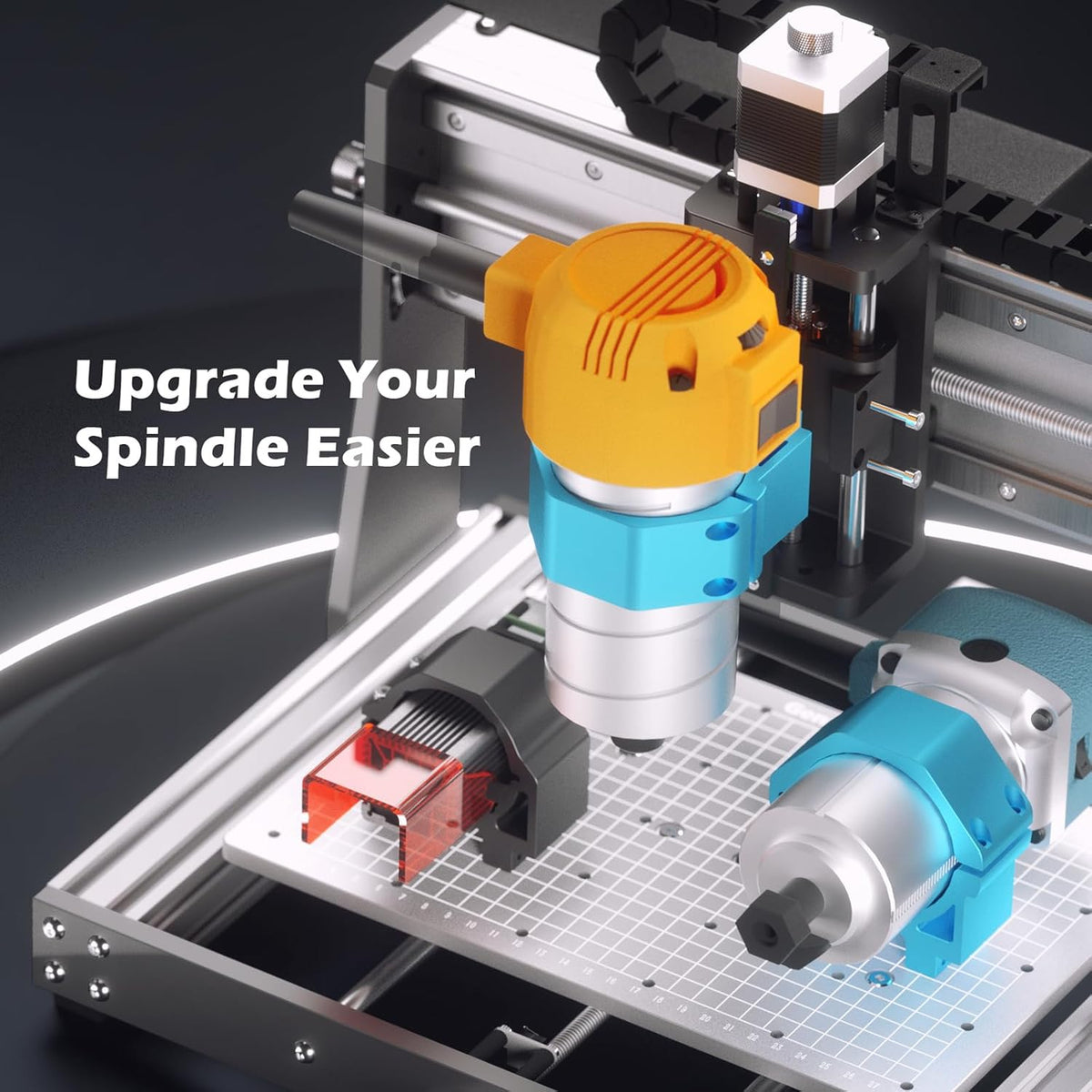 CNC Machine with Spindle Holder M64256
