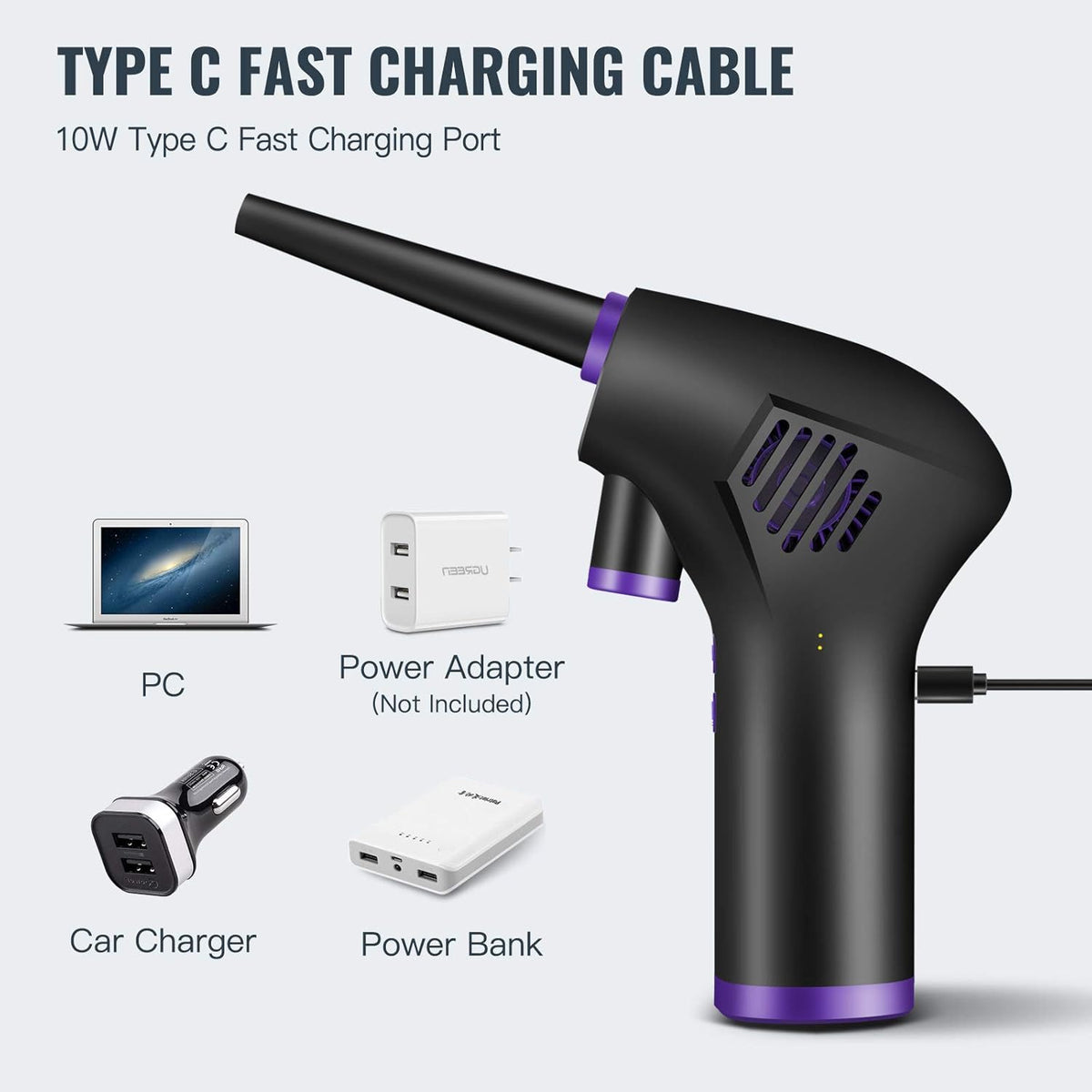 Cordless Rechargeable Air Duster U127625
