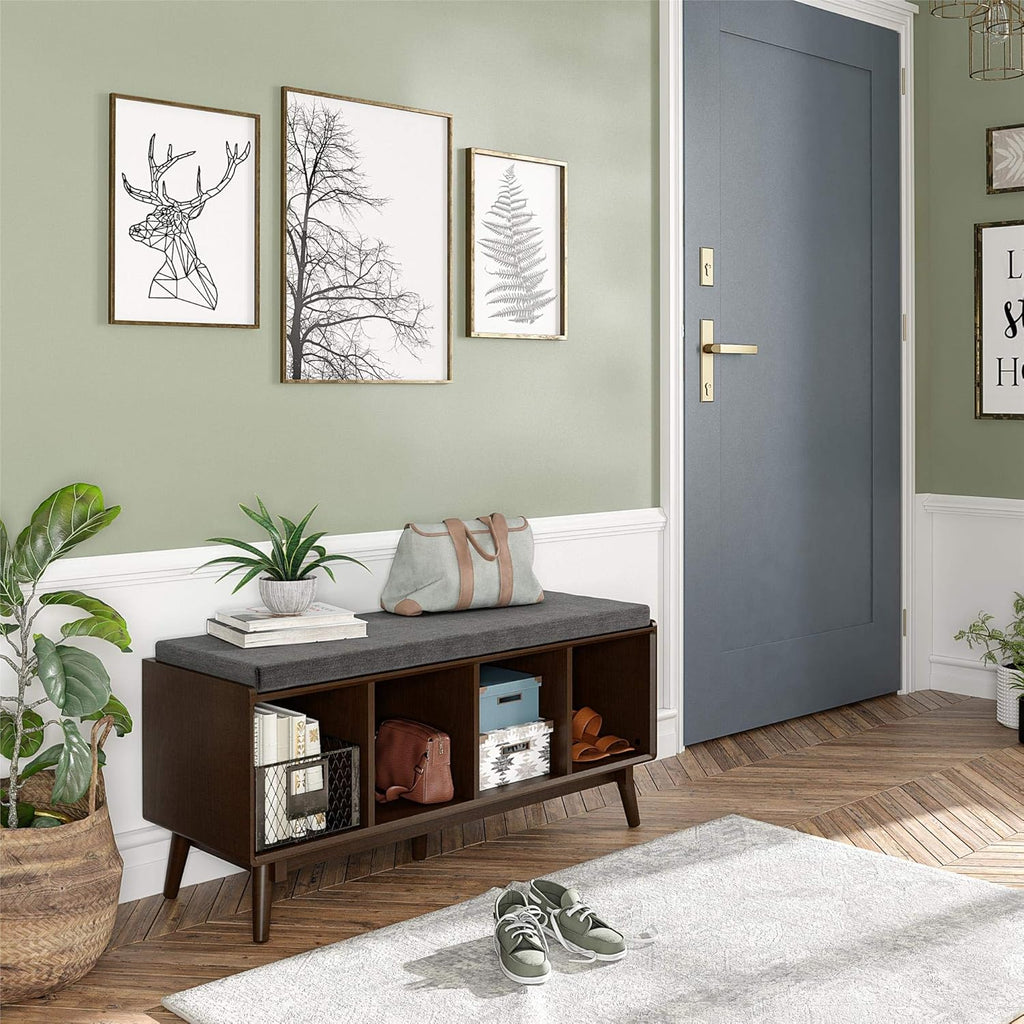 4 Shelf Walnut Bookcase C20248