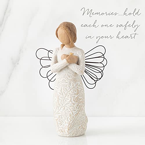 Remembrance Angel Sculpted Hand-Painted Figure I2466