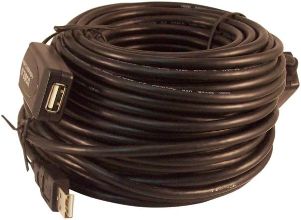 80 Foot USB 2.0 Active Extension Repeater Cable H7811