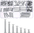 80 Set 5 Sizes Metal Round Cross Head Screw Posts M2395