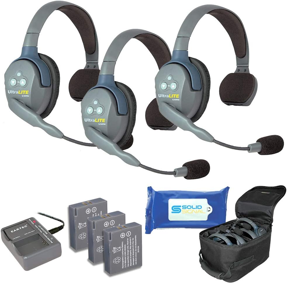 Full Duplex Wireless Headset Communication for 4 Users U989