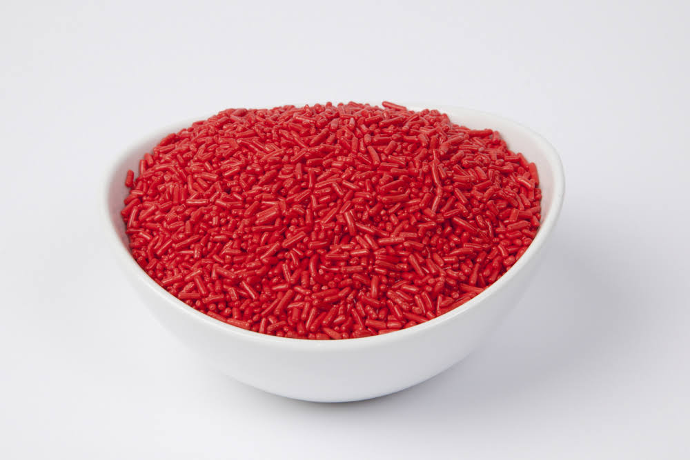 Red Sprinkles 10 Pound T329