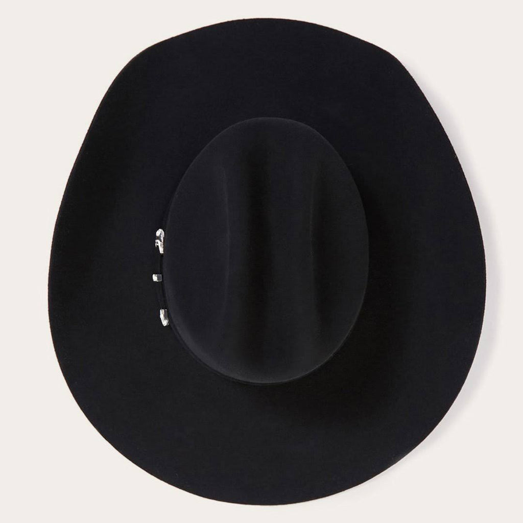 Black Buffalo Fur Hat T3568