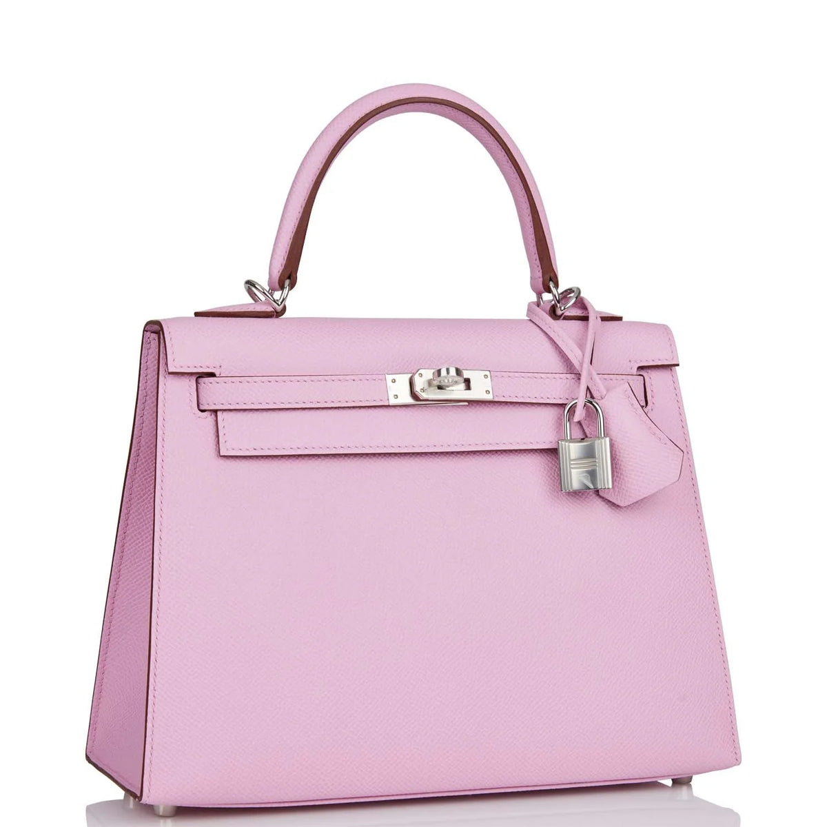 Mauve Sylvestre Epsom Palladium Hardware Handbag P66810