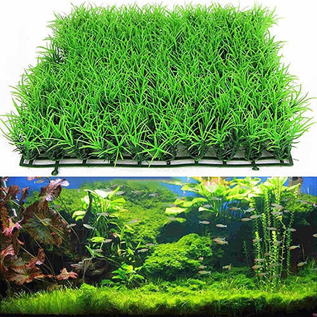 Aquarium Grass Mat 25cm x 25cm O545244