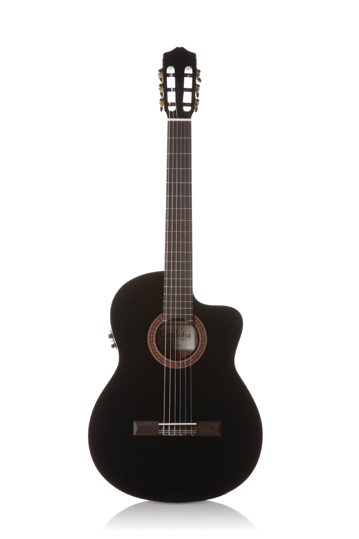 Black Classical Acoustic-Electric Guitar C787313